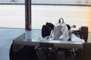 Damon Hill Williams em ação na Fórmula 1