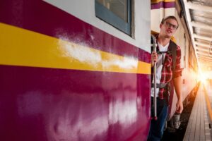 Remus Lupin no Hogwarts Express