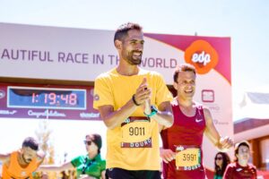 Bruno Jeremias corrida em volta da Ilha de SC