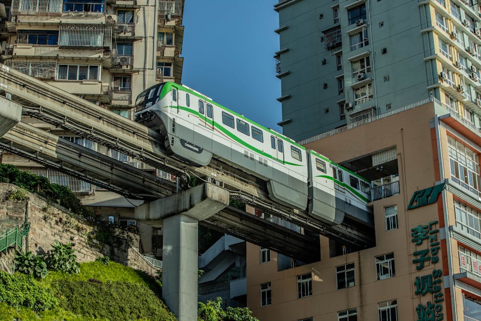 Linha 15-Prata monotrilho em operação