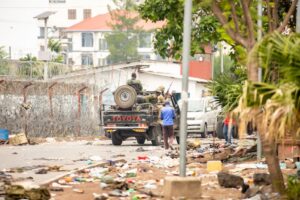 Campo de guerra em Caraíva