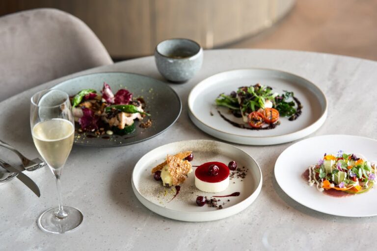 Ambiente no restaurante Noma