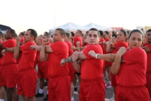 Virginia assiste treino Vini Jr pela Seleção