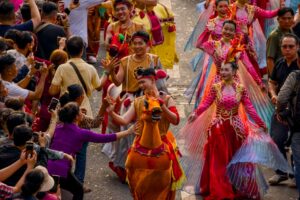 Famke Janssen passeio em Copacabana
