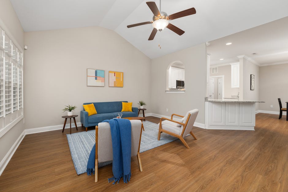 ventilador na decoração