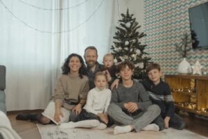 Filho Chuck Norris com o pai