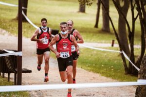 casal corre meia maratona em Florianópolis