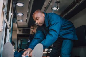 Bebê de engasgo salvo por equipe do Samu