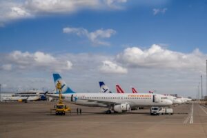 Aeronave apoio pouso