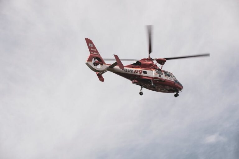 helicóptero pouso forçado