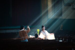 IU e Byeon Woo Seok cena romântica