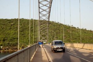 Travessia ponte Acre comprometida