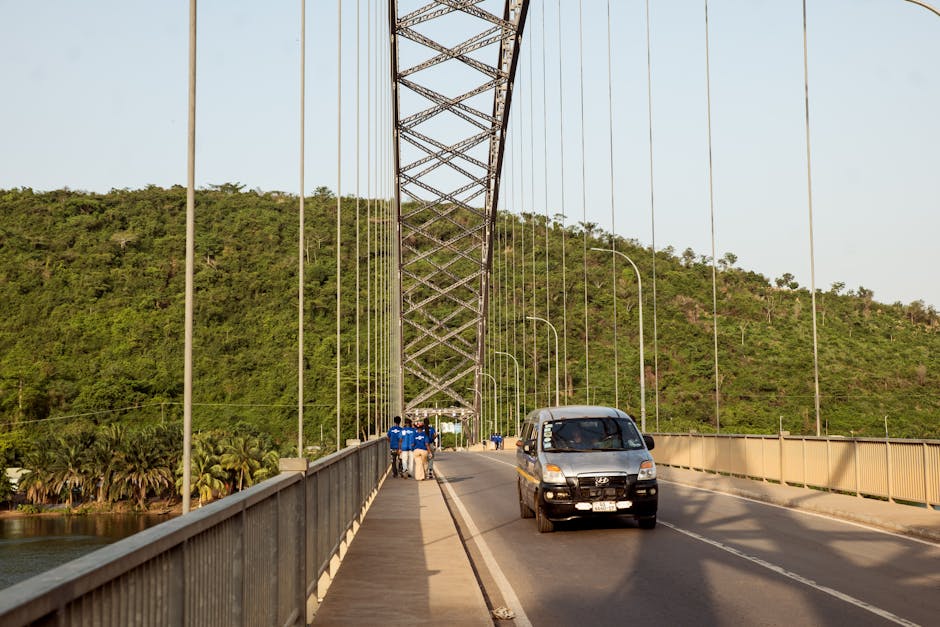 Travessia ponte Acre comprometida