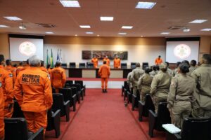 Cabo Luiz Gustavo Xavier do Vale em serviço policial