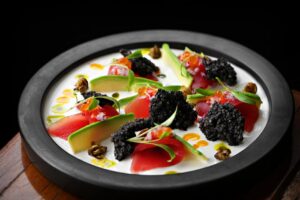 Limão caviar, fruta exótica da Austrália, destaque na alta gastronomia.