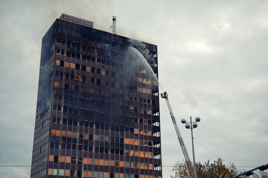 incêndio Edifício Touring