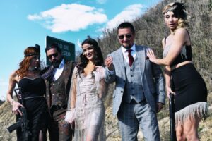 Isabelle Drummond e Zeca Veloso