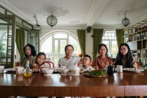 famílias vivendo juntas em Santa Catarina