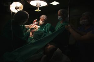 risco de Ebola para crianças