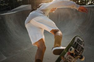 Nyjah Huston acidente skate e fratura no rosto