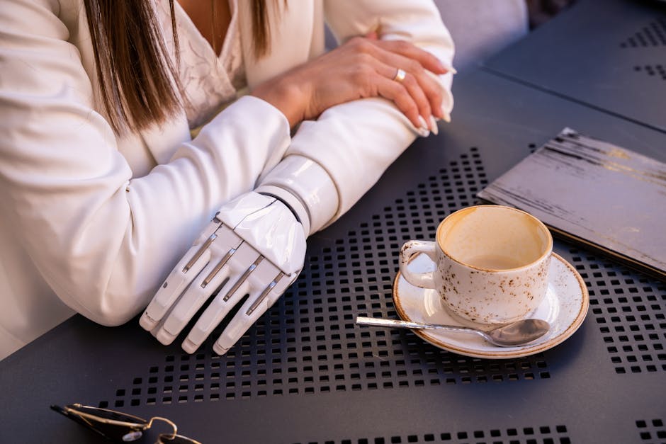 Café experimental IA em Estocolmo