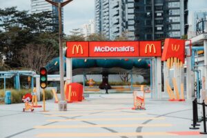 McDonald’s Copa do Mundo com copos colecionáveis