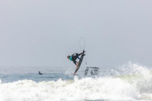 Leonardo Gimenes e Daniks Fischer no Brasileiro de Surf