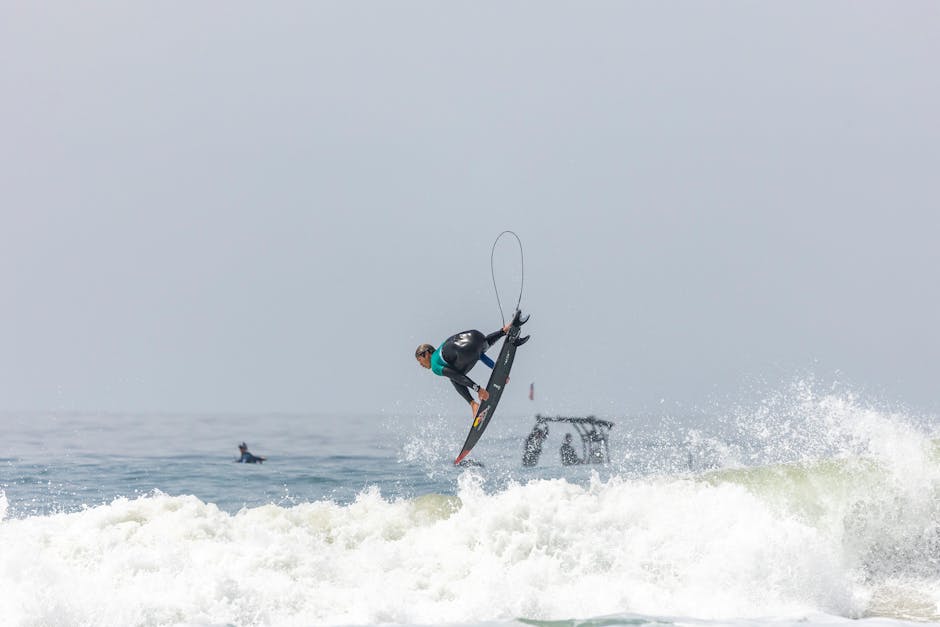 Leonardo Gimenes e Daniks Fischer no Brasileiro de Surf