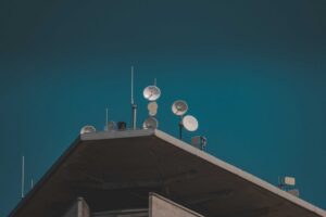 Antena digital para transmissões ao vivo sem delay