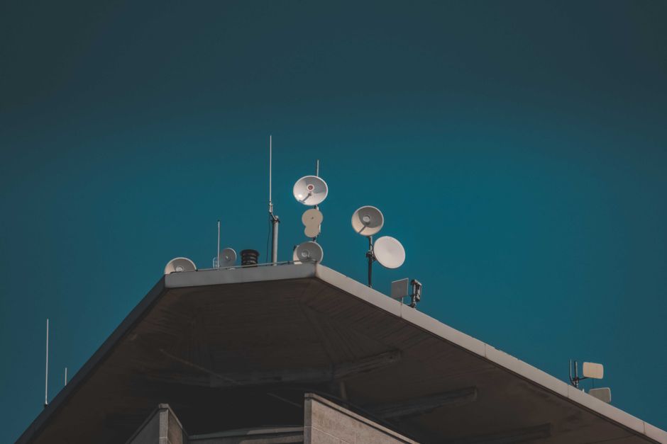 Antena digital para transmissões ao vivo sem delay