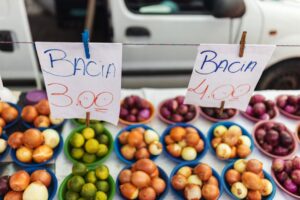 Preços dos alimentos em queda