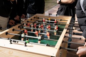 Cielo futebol empreendedorismo em ativação com Vampeta