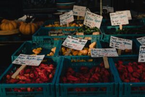 preço dos alimentos em alta e baixa