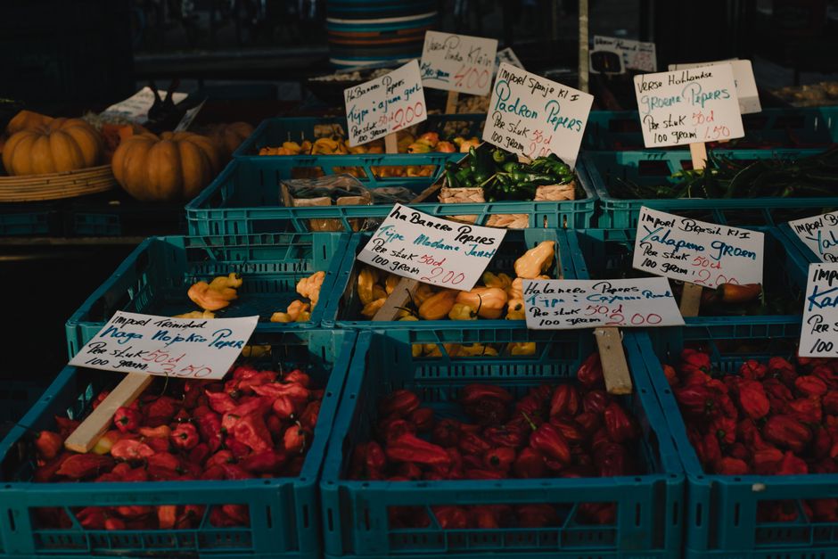 preço dos alimentos em alta e baixa