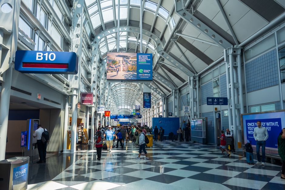 Movimentação de passageiros nos aeroportos brasileiros