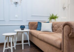 Decoração de painel para sala com estilo e funcionalidade